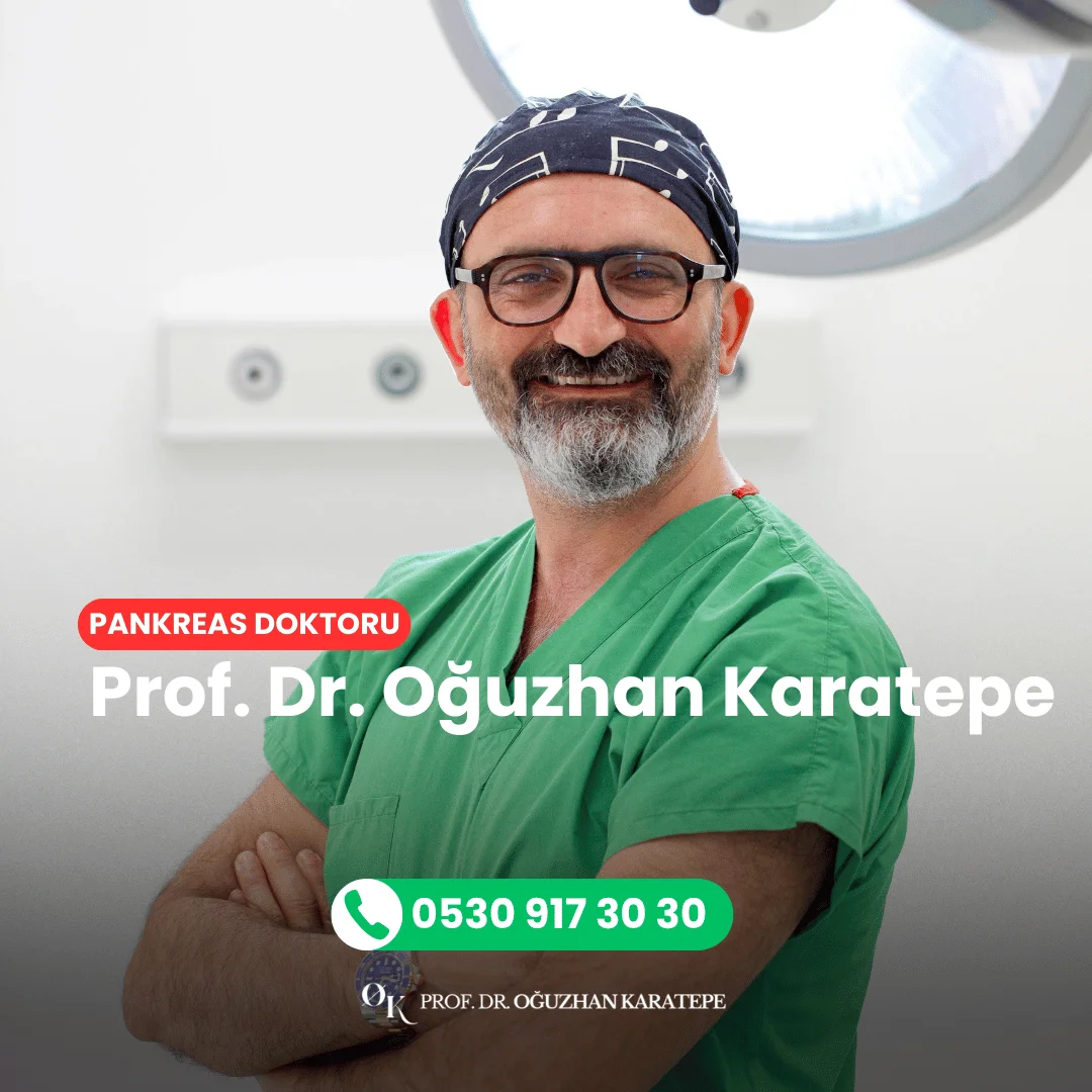 Pankreas kanseri cerrahisinde uzman Prof. Dr. Oğuzhan Karatepe